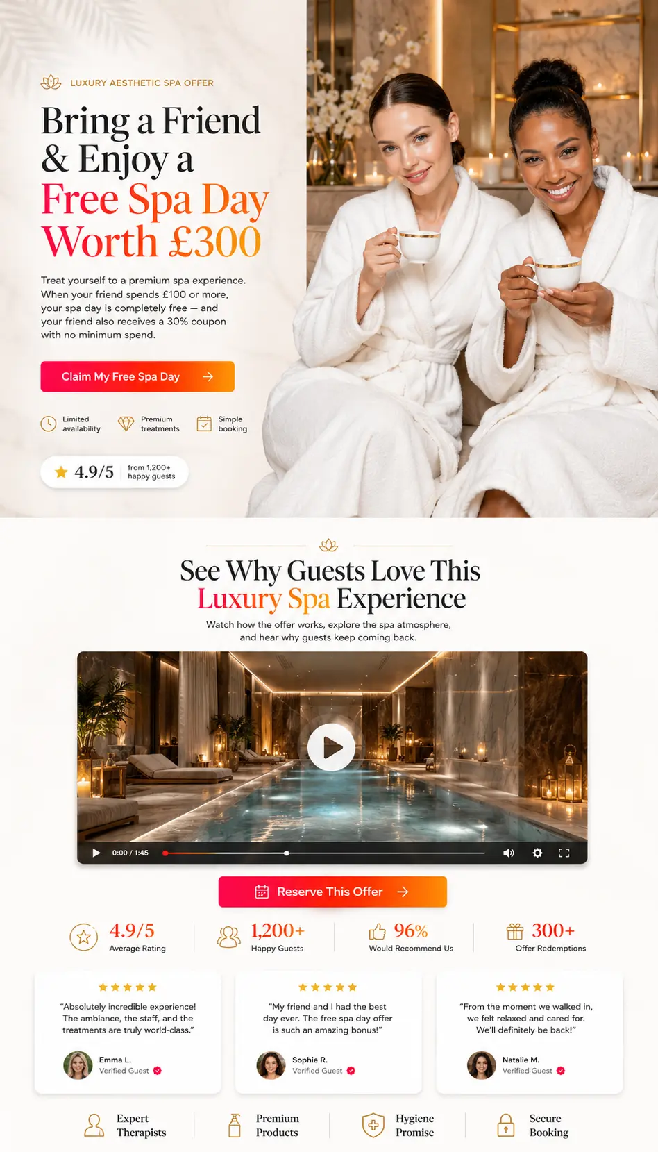 Luxury Spa Offer
